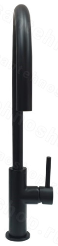 Смеситель для кухни Webert Lima LM940302560 с выдвижным изливом, черный