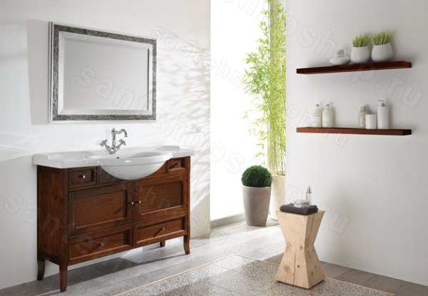 Комплект мебели для ванной Eban Arianna noce