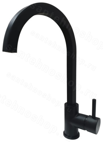 Смеситель для кухни Webert Praga PR920302560, черный