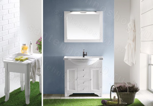 Комплект мебели для ванной Eban Eleonora 85