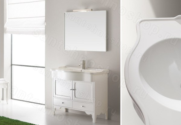 Комплект мебели для ванной Eban Federica 90