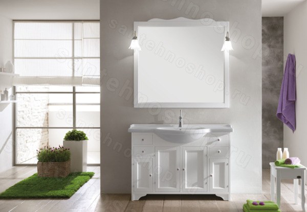 Комплект мебели для ванной Eban Gemma 120 Bianco