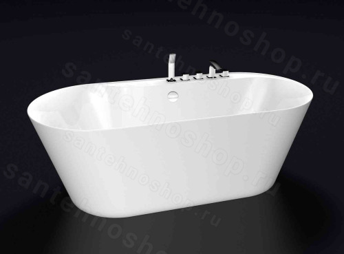 Акриловая ванна BelBagno BB14 178x84, белая 178x84, белая