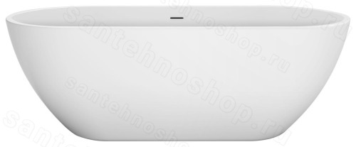 Акриловая ванна BelBagno Uno BB701-1650-750-K 165x75, белая
