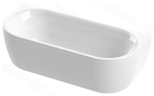 Акриловая ванна Cezares Metauro METAURO-wall-180-80-40-W37 180x80, белая