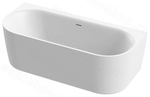 Акриловая ванна Cezares Metauro METAURO-INT-Wall-180-80-60-W-MATT 180x80, белая матовая