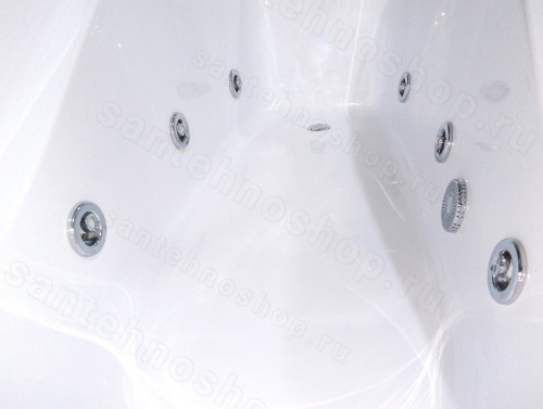 Акриловая ванна Timo Ritta RITTA1670-KT16-SPV1505-T-CM-T-BM-T-CT 160x70, белая
