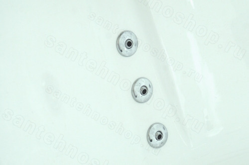 Акриловая ванна Timo Roha ROHA1770-KT17-SPV1505-T-CM-T-BM 170x70, белая