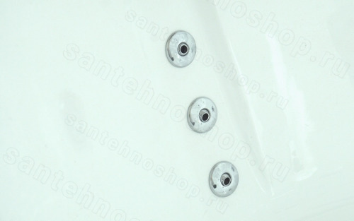 Акриловая ванна Timo Roha ROHA1770-KT17-SPV1505-T-CM-T-BM-T-CT-FP17S 170x70, белая
