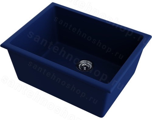 Кухонная мойка Omoikiri Okinoshima 61-U/I-IB Matt 4993049 61x46 керамическая, indigo blue мато