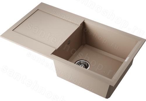 Кухонная мойка Omoikiri Sakaime 78-SA 4993113 78x43.5 из искусственного гранита, бежевый