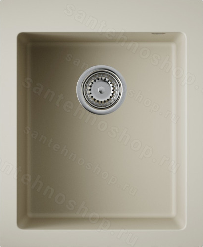Кухонная мойка Omoikiri Bosen 41-BE 4993142 41x50 из искусственного гранита, ваниль