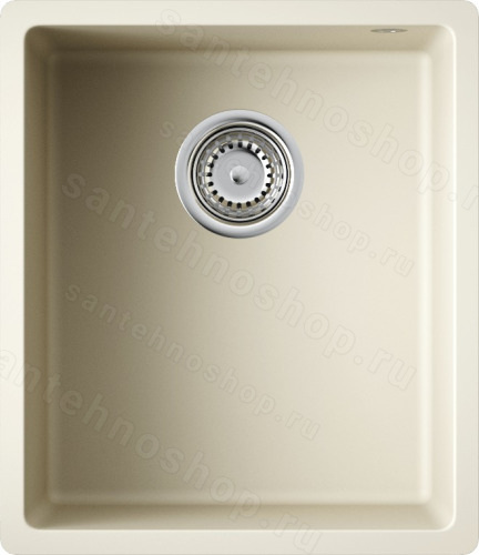 Кухонная мойка Omoikiri Bosen 38-U-BE 4993158 38x44 из искусственного гранита, ваниль