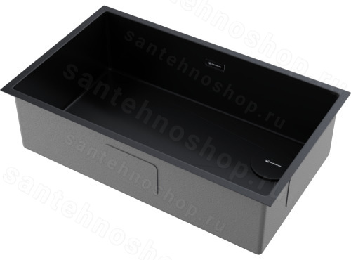 Кухонная мойка Omoikiri Taki 74-U/IF-GB SIDE 4993172 74x44 стальная, графит