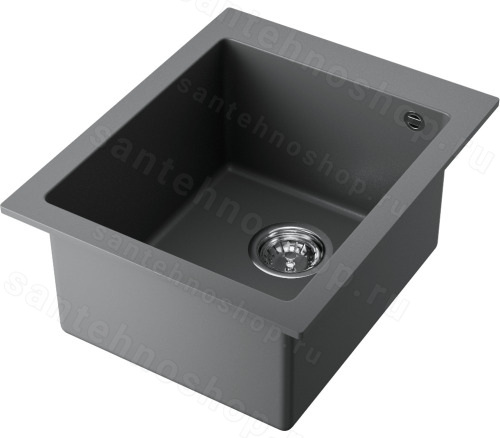 Кухонная мойка Omoikiri Bosen 41-PL 4993218 41x50 из искусственного гранита, платина
