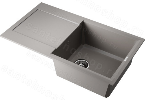Кухонная мойка Omoikiri Sakaime 78-GR 4993548 78x43.5 из искусственного гранита, leningrad gre