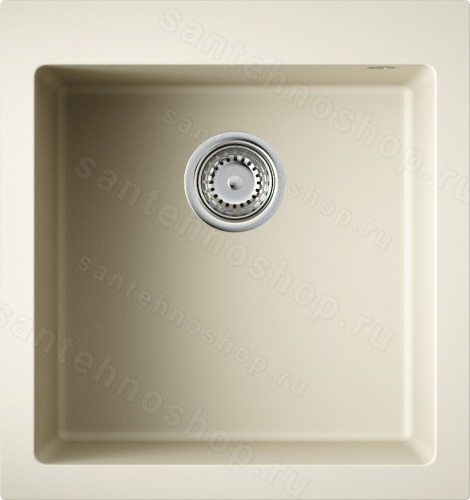 Кухонная мойка Omoikiri Bosen 47-BE 4993587 47x50 из искусственного гранита, ваниль