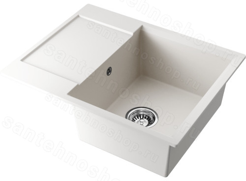 Кухонная мойка Omoikiri Daisen 65-PA 4993680 65x51 из искусственного гранита, пастила
