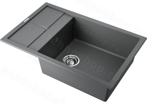 Кухонная мойка Omoikiri Sumi 78-LB-PL 4993724 78x50 из искусственного гранита, платина