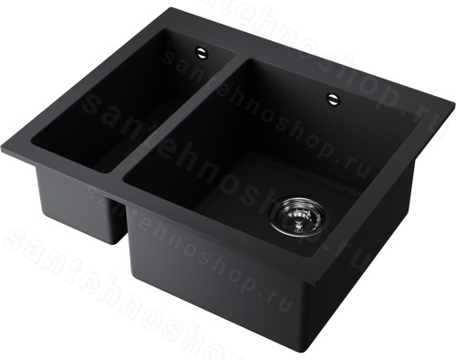 Кухонная мойка Omoikiri Bosen 59-2A-GB 4993821 59x50 из искусственного камня, графит