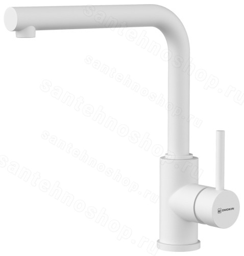 Смеситель для кухни Omoikiri Nakagawa P-WH 4974310, белый