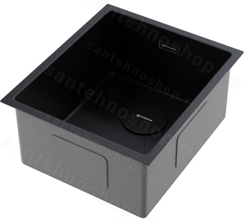 Кухонная мойка Omoikiri Taki 38-U/IF-GB 4997016 38x44 стальная, графит
