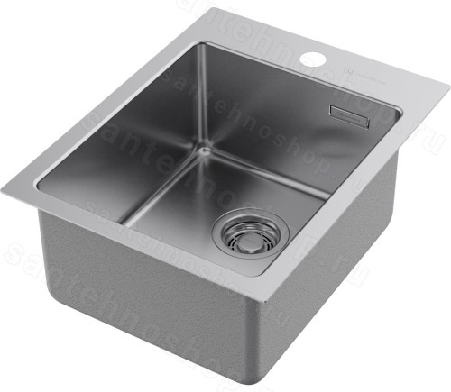Кухонная мойка Omoikiri Amadare 39 4997028 39x50.5 стальная, сталь