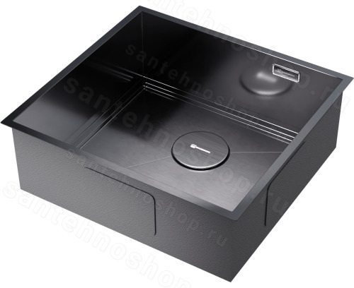 Кухонная мойка Omoikiri Kasen 48-26 GM 4997058 48x45 стальная, вороненая сталь