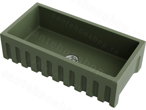 Кухонная мойка Omoikiri Mikura 91-OL 4997088 91x46 керамическая, olive