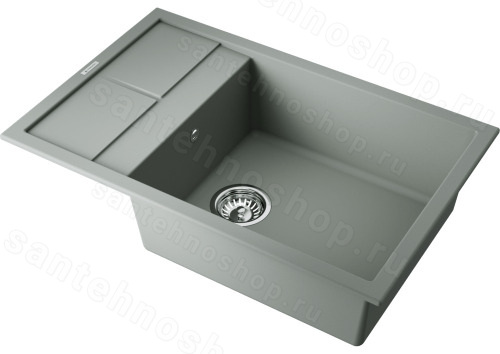 Кухонная мойка Omoikiri Sumi 78A-LB-WG 4997103 78x50 из искусственного камня, wind green