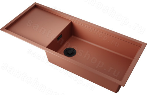Кухонная мойка Omoikiri Sintesi 116-CN 4997122 116x50 из искусственного камня, canyon