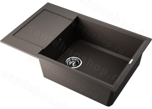 Кухонная мойка Omoikiri Sakaime 78-LB-ES 4997226 78x50 из искусственного гранита, espresso