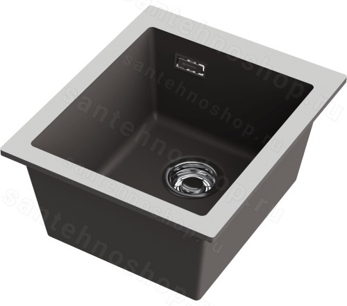 Кухонная мойка Omoikiri Omishima 41-U-SG Matt 4997568 41x48 керамическая, stone grey