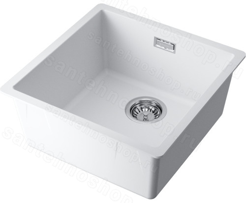 Кухонная мойка Omoikiri Yamakawa 45T Integra WH 4997255 44.8x44.8 из искусственного гранита, б