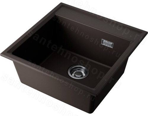 Кухонная мойка Omoikiri Daisen 51-ES 4997305 51x51 из искусственного гранита, espresso