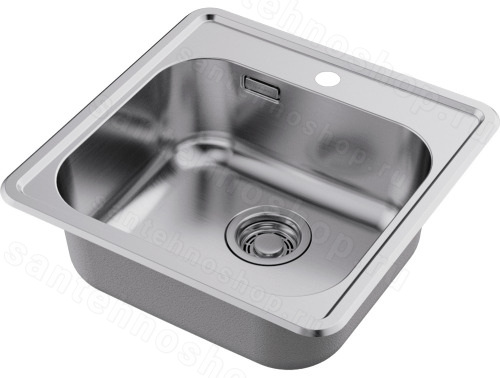 Кухонная мойка Omoikiri Notoro 48-IN 4997436 48.5x48.5 стальная, сталь
