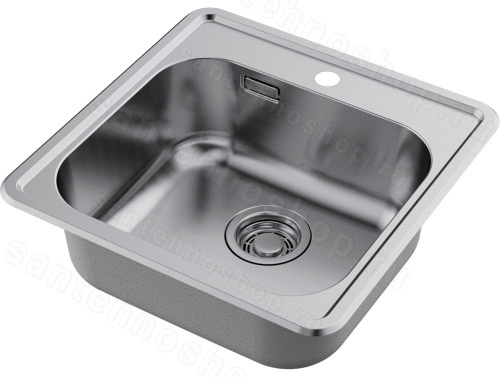Кухонная мойка Omoikiri Notoro 48-SI 4997437 48.5x48.5 стальная, матовая сталь