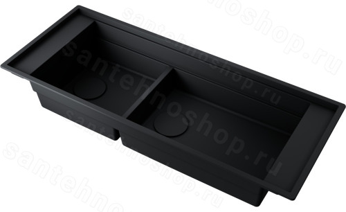 Кухонная мойка Omoikiri Sintesi Pro 114-2-GB 4997451 114x46 из искусственного камня, графит