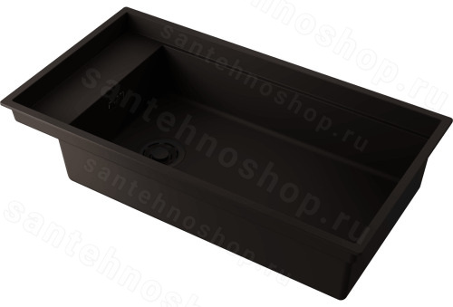 Кухонная мойка Omoikiri Kinaru 86-U/I MO 4997454 86x46 из искусственного камня, мокко