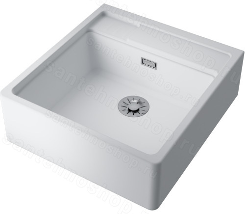 Кухонная мойка Omoikiri Kinokawa 60-WH 4997463 60x63.5 из искусственного камня, белый
