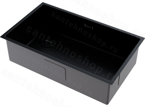Кухонная мойка Omoikiri Taki 74-U/IF-GB Side-L 4997473 74x44 стальная, графит