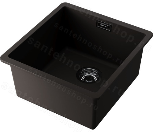 Кухонная мойка Omoikiri Kata 40-U-ES 4997501 40x42 из искусственного гранита, espresso