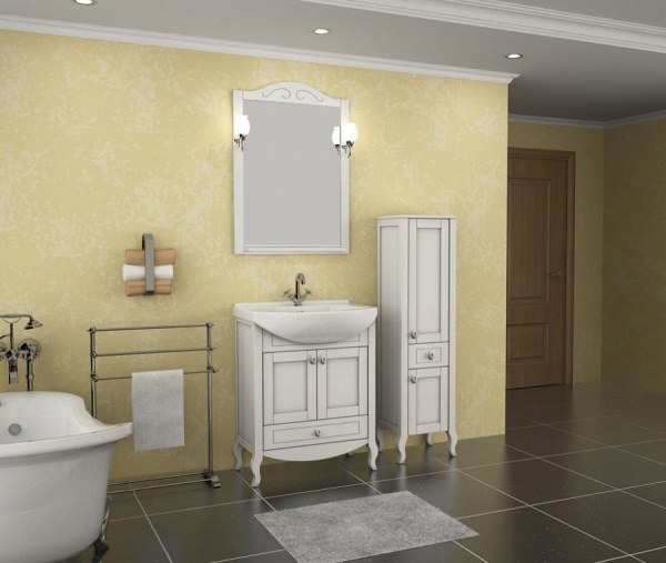 Комплект мебели для ванной АСБ-Мебель Флоренция 65