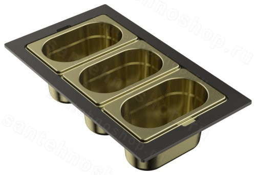 Корзина Omoikiri DC-04-3-LG 4999089, светлое золото