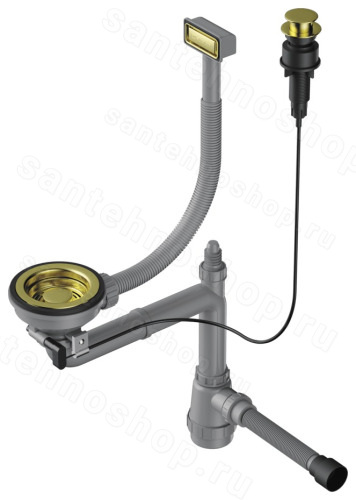 Арматура Omoikiri WK-1-LG-A 4956469, светлое золото