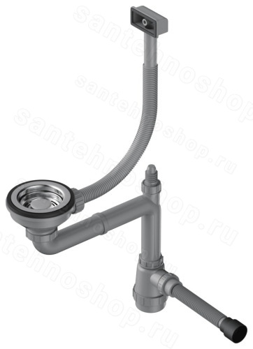 Арматура Omoikiri WK-1-S-IN 4956490, нержавеющая сталь