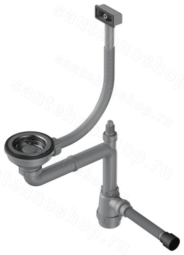 Арматура Omoikiri WK-1-S-GM 4956492, вороненая сталь
