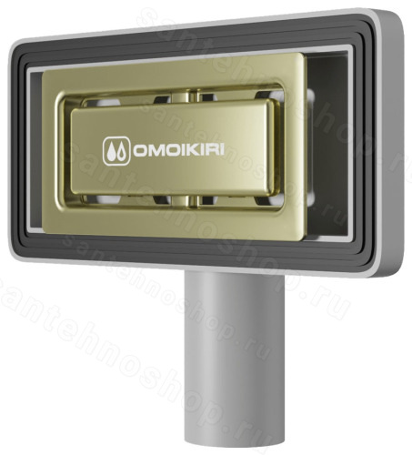 Универсальный перелив для моек Omoikiri OV-2-LG 4956723, светлое золото