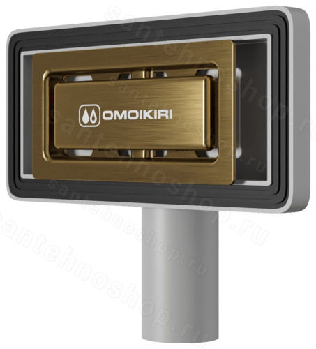 Универсальный перелив для моек Omoikiri OV-2-AB022 4956724, античная латунь