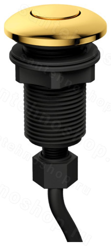 Пневматическая кнопка для измельчителя Omoikiri SW-01-G 4996043, золото